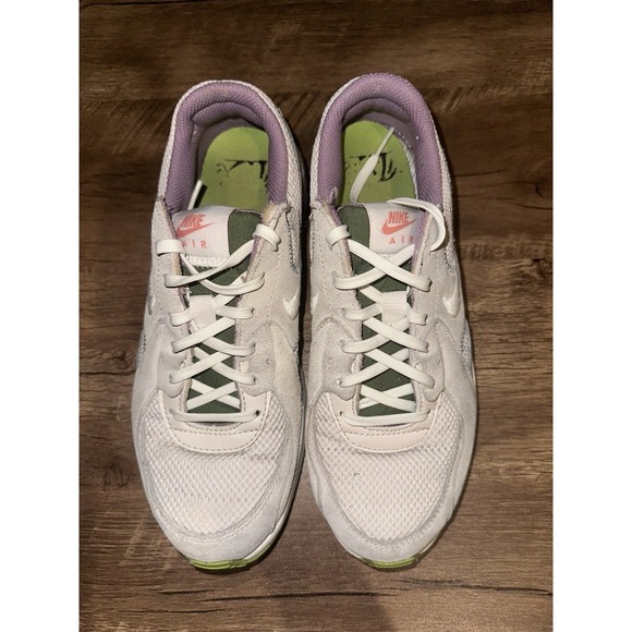 Nike Women's Air Max Excee Running Shoes White Pink Blue Grey Sz 7.5 - Picture 6 of 9